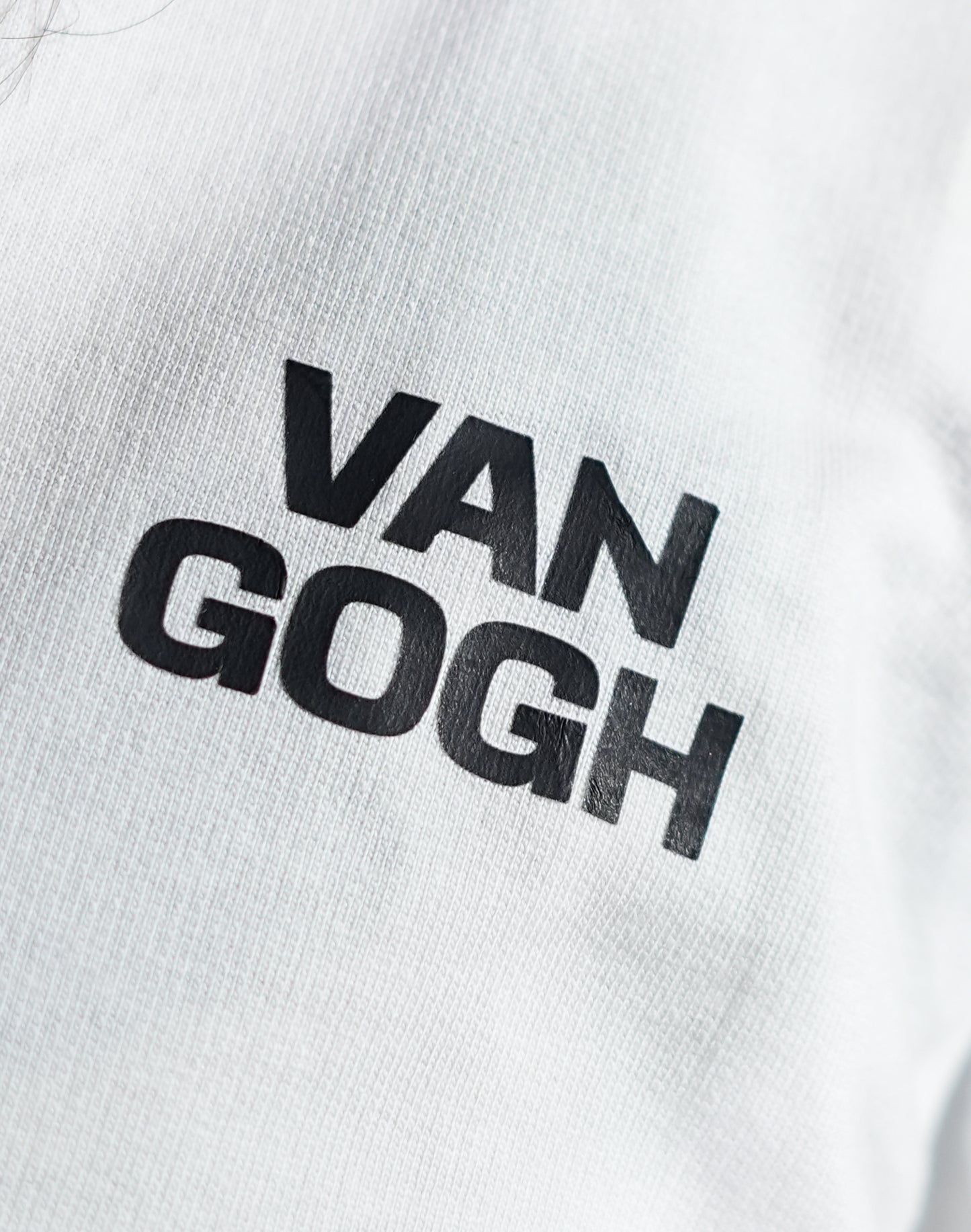 Starry Dreams - Van Gogh 1889 Art White Oversized Tee