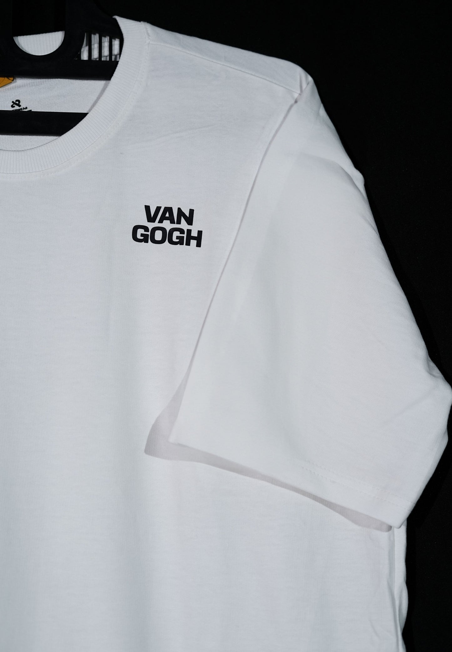 Starry Dreams - Van Gogh 1889 Art White Oversized Tee