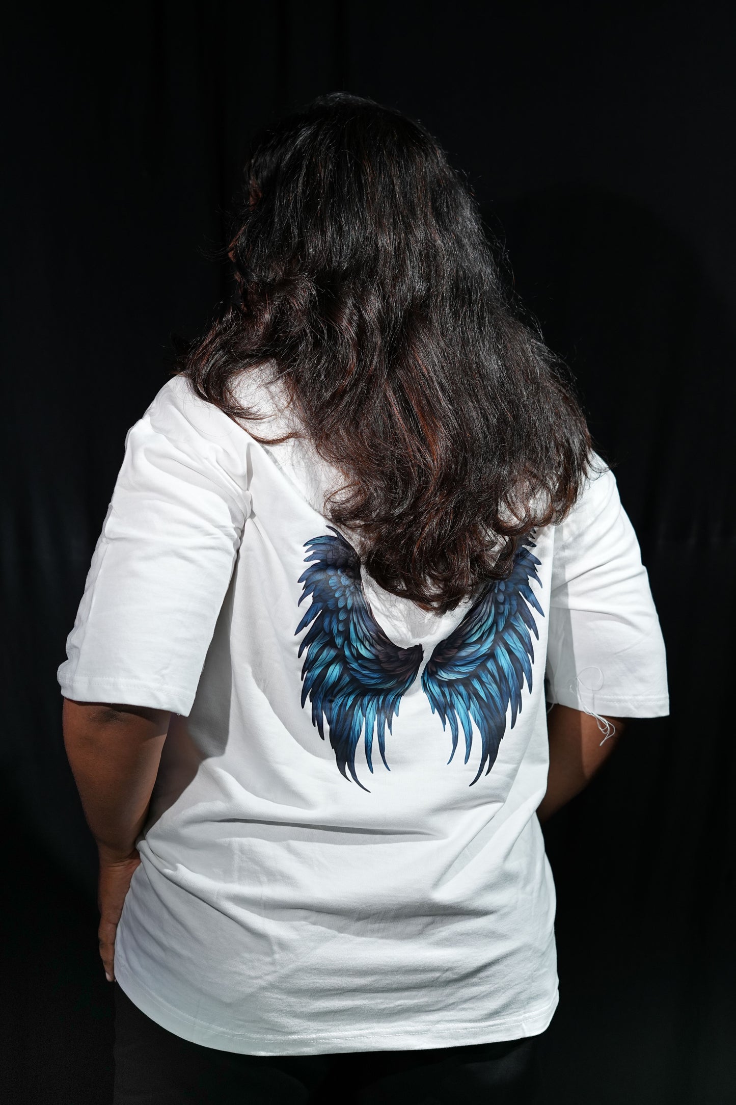Pure Wings - Angelic Energy White Oversized Tee