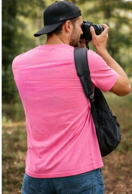 Essential Plain Tee - Pink