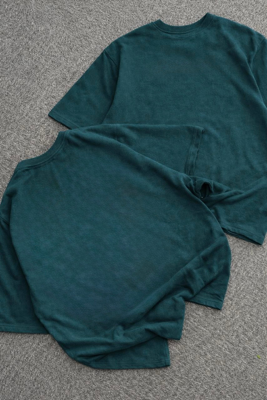 Essential Plain Tee - Petrol Blue