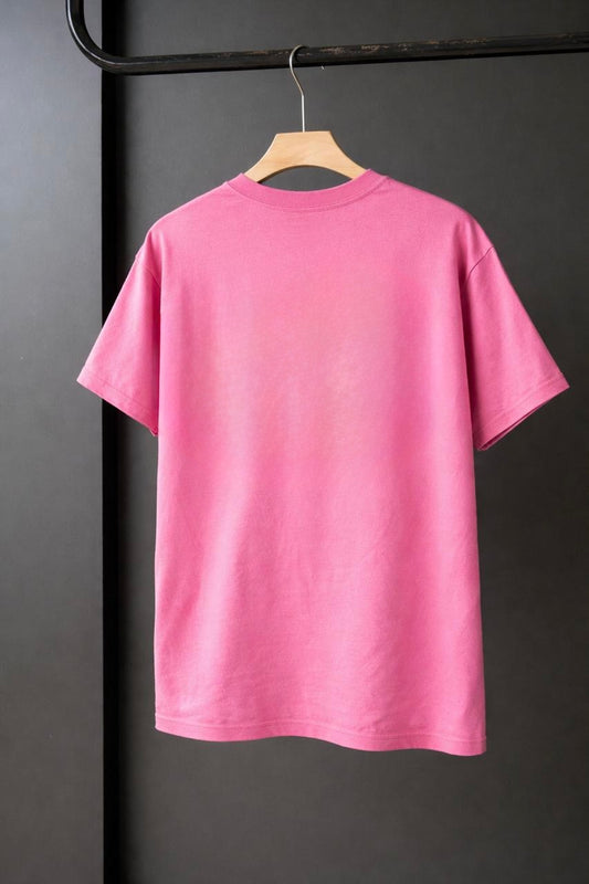 Essential Plain Tee - Pink