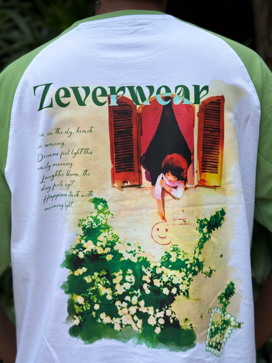 Happy Morning Raglan Tee