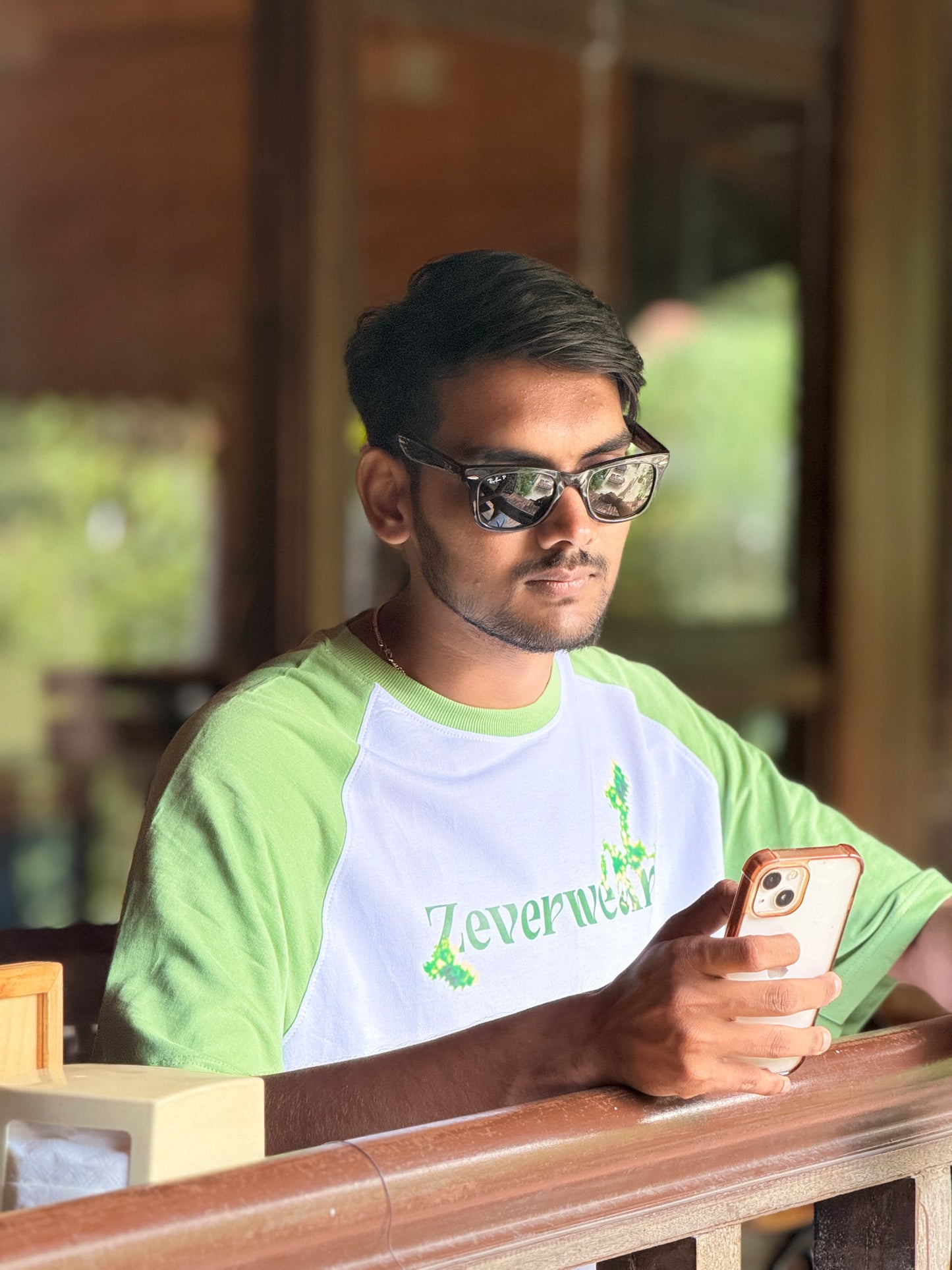 Happy Morning Raglan Tee