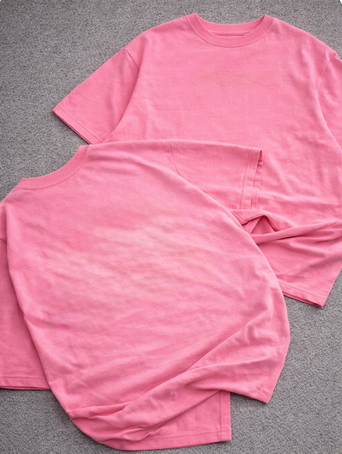 Essential Plain Tee - Pink