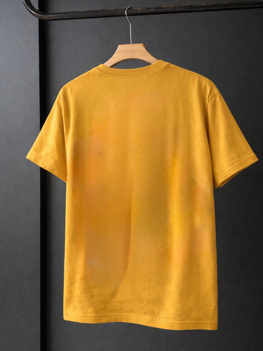 Essential Plain Tee - Tan Yellow
