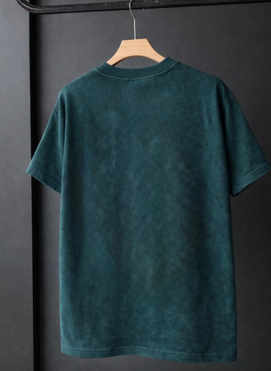 Essential Plain Tee - Petrol Blue