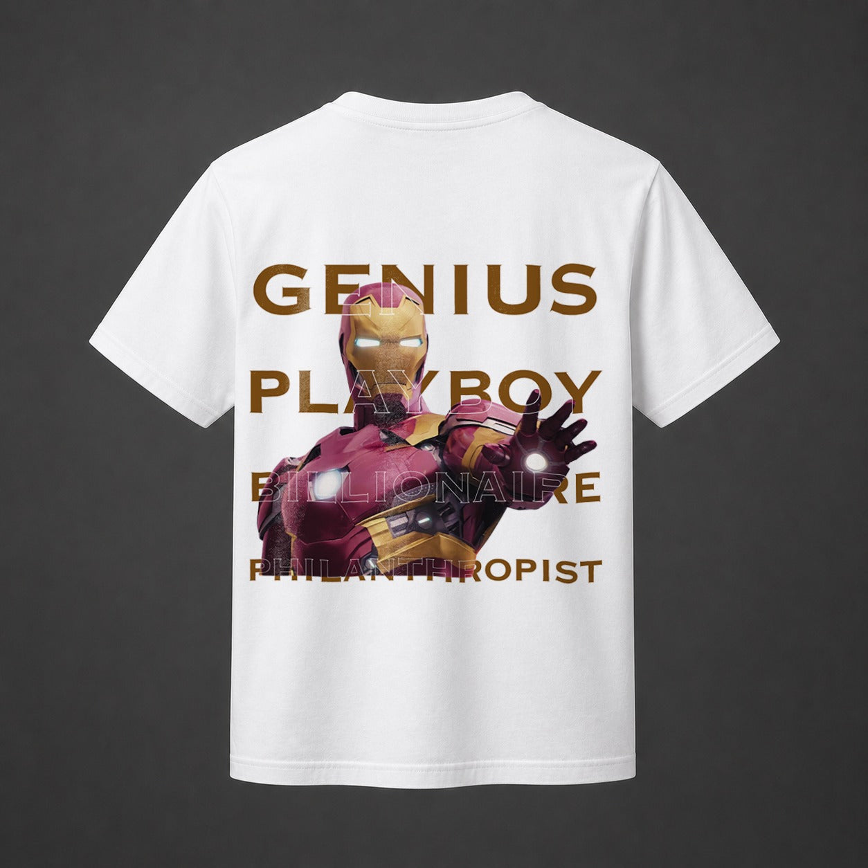 Avengers Oversized T-Shirt – White | 240 GSM Premium Cotton