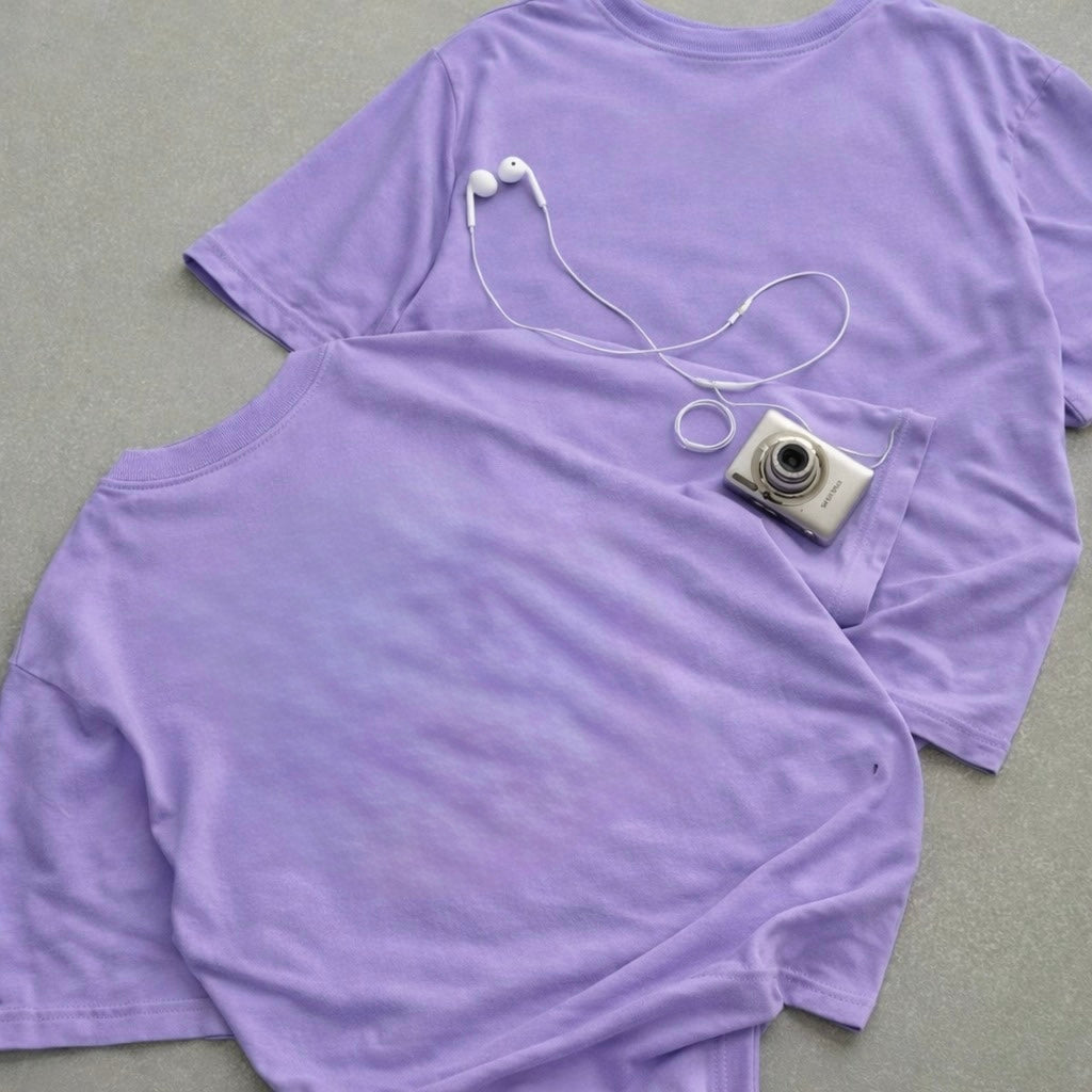 Essential Plain Tee - Lavender